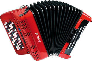 Digitálny akordeón Roland FR-1x Digitálny akordeón Red - 3