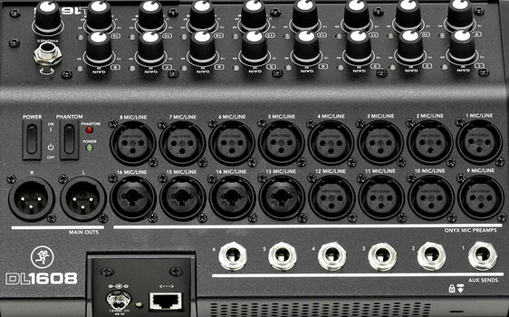 Дигитален аудио миксер Mackie DL1608 - 10