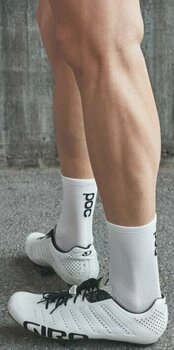Kerékpáros zoknik POC Seize Short Sock Hydrogen White M Kerékpáros zoknik - 3