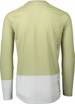 Cykeltrøje POC MTB Pure LS Jersey Jersey Prehnite Green/Hydrogen White XL - 2