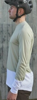Cykeltrøje POC MTB Pure LS Jersey Jersey Prehnite Green/Hydrogen White XL - 4