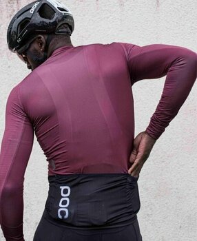 Cykeltrøje POC Essential Road LS Jersey Jersey Propylene Red M - 5