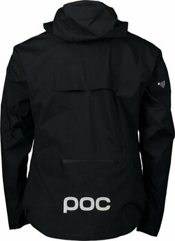 Kerékpár kabát, mellény POC Signal All-weather Women's Jacket Uranium Black L Kabát - 2