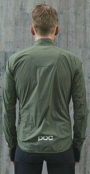 Kerékpár kabát, mellény POC Pure-Lite Splash Jacket Epidote Green M Kabát (Használt ) - 8