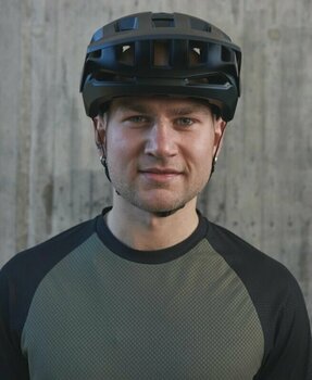 Cykelhjelm POC Kortal Uranium Black/Epidote Green Metallic/Matt 59-62 Cykelhjelm - 5