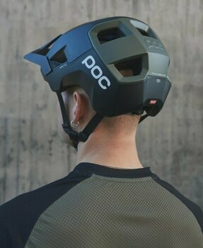 Cykelhjelm POC Kortal Uranium Black/Epidote Green Metallic/Matt 59-62 Cykelhjelm - 6