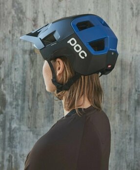 Cykelhjelm POC Kortal Uranium Black/Opal Blue Metallic/Matt 55-58 Cykelhjelm - 6