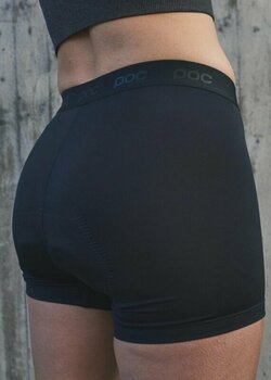 Calções e calças de ciclismo POC Re-cycle Women's Boxer Uranium Black L Calções e calças de ciclismo - 4