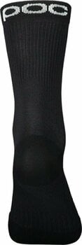 Kolesarske nogavice POC Lithe MTB Mid Sock Uranium Black L Kolesarske nogavice - 2