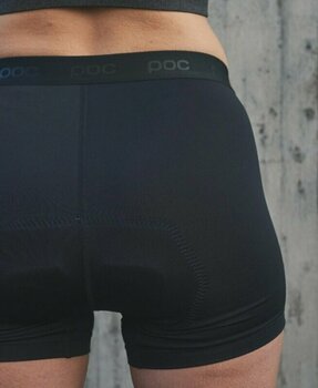 Calções e calças de ciclismo POC Re-cycle Women's Boxer Uranium Black XL Calções e calças de ciclismo - 3