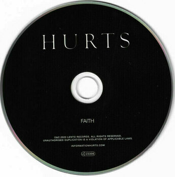 Disque vinyle Hurts - Faith (7" Vinyl + CD) - 9