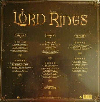 Vinyl Record The City Of Prague Philharmonic Orchestra - Music From The Lord Of The Rings Trilogy (LP Set) - 2