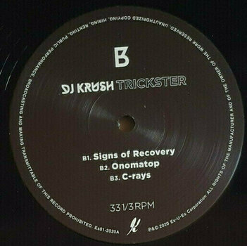 Vinyl Record DJ Krush - Trickster (2 LP) - 3