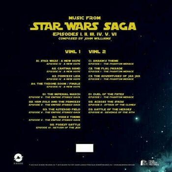 Disco in vinile The City Of Prague Philharmonic Orchestra - Music From Star Wars (LP Set) - 2