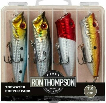 Wobbler til fiskeri DAM Topwater Popper Pack Lure Box Mixed 9 cm 22,5 g - 2