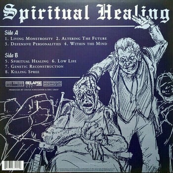 LP Death - Spiritual Healing (Reissue) (LP) - 4