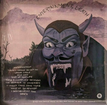 Vinyl Record Spirit Of The Beehive - Entertainment, Death (Blood Red Vinyl) (LP) - 4