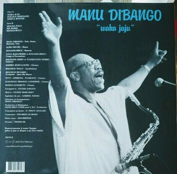 Vinyl Record Manu Dibango - Waka Juju (LP) - 2