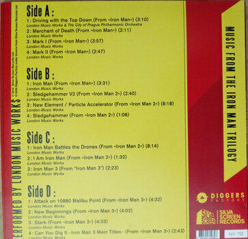 LP deska London Music Works - Music From The Iron Man Trilogy (LP Set) - 2