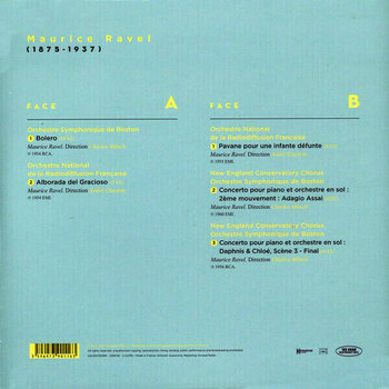 Vinyl Record Ravel - Les Chefs D'Oeuvres De Ravel (LP) - 2