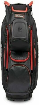 Golf Bag Titleist Cart 15 StaDry Black/Black/Red Golf Bag - 4