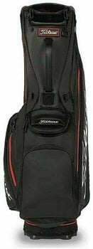 Golf Bag Titleist Jet Black Premium StaDry Black/Black/Red Golf Bag - 3