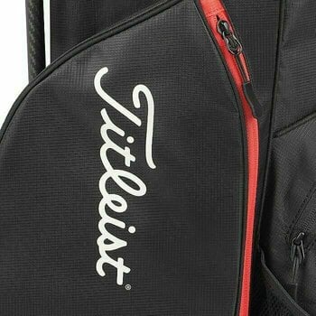 Golf Bag Titleist Players 4 Carbon S Black/Black/Red Golf Bag - 5