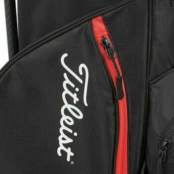 Golfbag Titleist Players 4 Carbon S Black/Black/Red Golfbag - 6