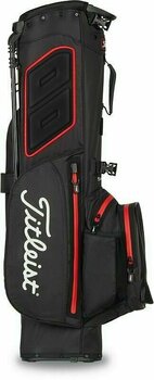 Golfbag Titleist Players 4 StaDry Black/Black/Red Golfbag - 3