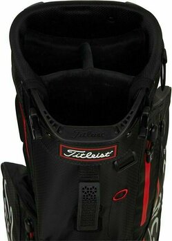 Stand Bag Titleist Players 4 StaDry Black/Black/Red Stand Bag - 6