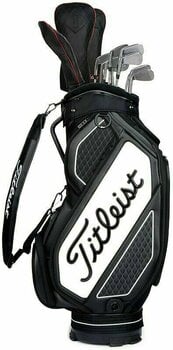 Borsa da golf Cart Bag Titleist Tour Series Midsize Black/White Borsa da golf Cart Bag - 2