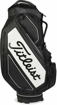 Golf Bag Titleist Tour Series Premium StaDry Cart Black/White Golf Bag - 3