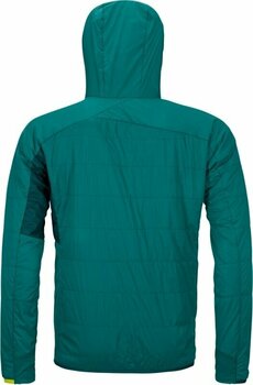 Giacca outdoor Ortovox Swisswool Piz Duan Jacket M Giacca outdoor Pacific Green M - 2