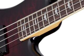 Elektrische basgitaar Schecter Stiletto Extreme 4 Black Cherry Elektrische basgitaar - 4