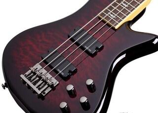 Elektrische basgitaar Schecter Stiletto Extreme 4 Black Cherry Elektrische basgitaar - 5