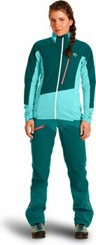 Giacca outdoor Ortovox Westalpen Swisswool Hybrid Jacket W Pacific Green XL Giacca outdoor - 3