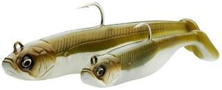 Soft Lure Savage Gear Savage Minnow Pink Pearl Silver - 2