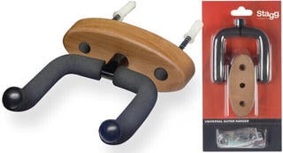 Guitar hanger Stagg GUH-WN-OVA Guitar hanger - 1