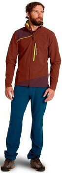 Outdoor Jacket Ortovox Pala Light M Outdoor Jacket Clay Orange L - 3