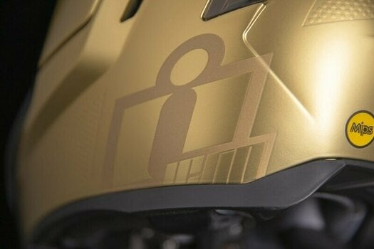 Helm ICON Airflite Mips Jewel™ Gold XS Helm - 6