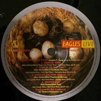Vinyl Record Eagles - Eagles Live (2 LP) - 4