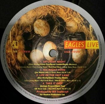 LP Eagles - Eagles Live (2 LP) - 5