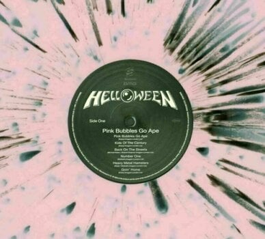 Disc de vinil Helloween - Pink Bubbles Go Ape (Pink/Black Vinyl) (LP) - 2