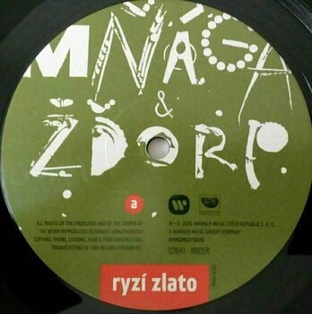 Vinyl Record Mňága a Žďorp - Ryzi Zlato (LP) - 2