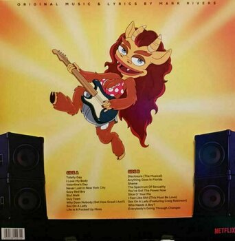 Vinyl Record Original Soundtrack - Super Songs Of Big Mouth Vol. 1 (Music From The Netflix Original Series) (Blue Vinyl) (LP) - 4