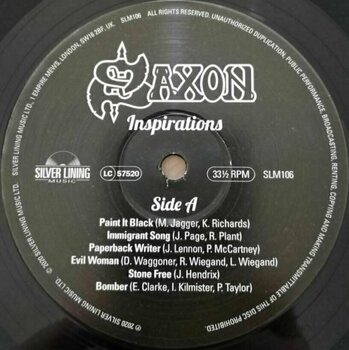 Vinyl Record Saxon - Inspirations (LP) - 2