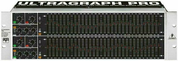Signal Processor, Equalizer Behringer FBQ 6200 ULTRAGRAPH FBQ-PRO - 2
