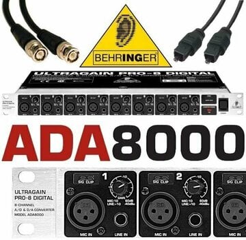 Studio Equipment Behringer ADA 8000 ULTRAGAIN PRO-8 DIGITAL - 2