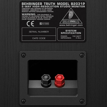 Monitor de estúdio passivo Behringer B 2031 P TRUTH-Pair - 4