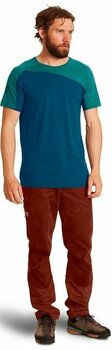Maglietta outdoor Ortovox 170 Cool Horizontal T-Shirt M Winetasting Blend XL Maglietta - 3